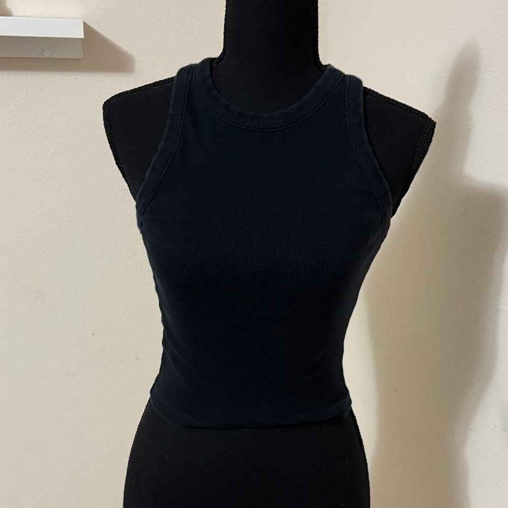 Abercrombie & Fitch Navy Tank Top